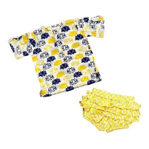 Masala Baby | Lotus Flower Two Piece Outfit (3-6 mos) 🪷